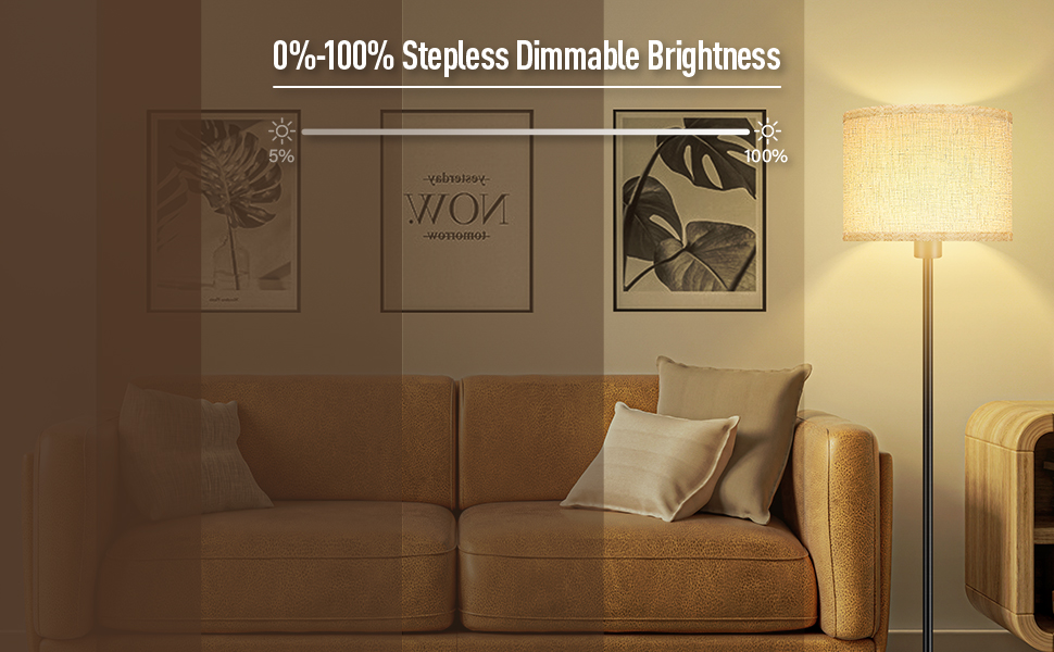 dimmable floor lamp
