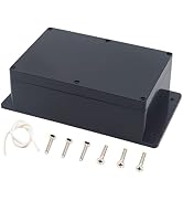 Junction Box, Zulkit Project Box Waterproof Dustproof IP65 ABS Universal Electrical Boxes Enclosu...