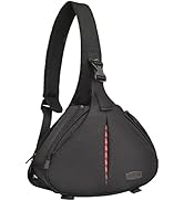 CADeN Camera Bag Sling Shoulder Bag Camera Case Waterproof with Rain Cover Tripod Holder, Compati...