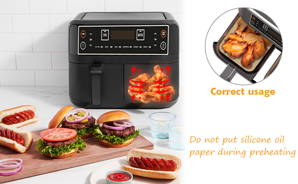air fryer parchment