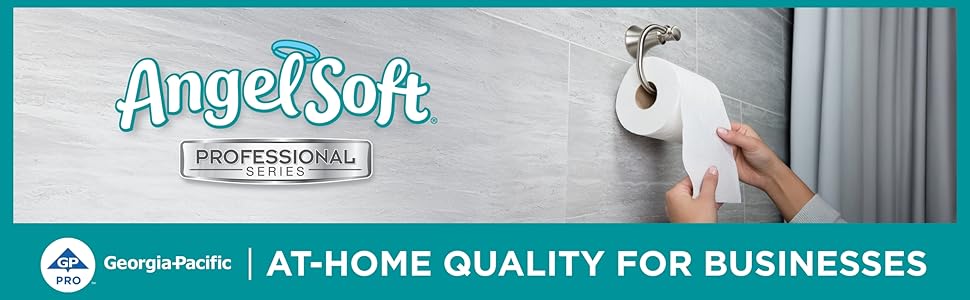 Text reads At-home quality for businesses