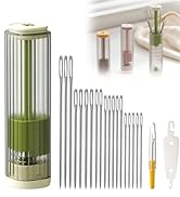 Sewing Needle Case, Magnetic Needle Case, Multi-Purpose Needle and Thread Kit for Leather Sewin ...