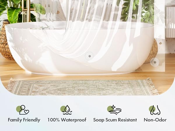 72x72 shower curtain liner shower liner clear waterproof shower curtain liner