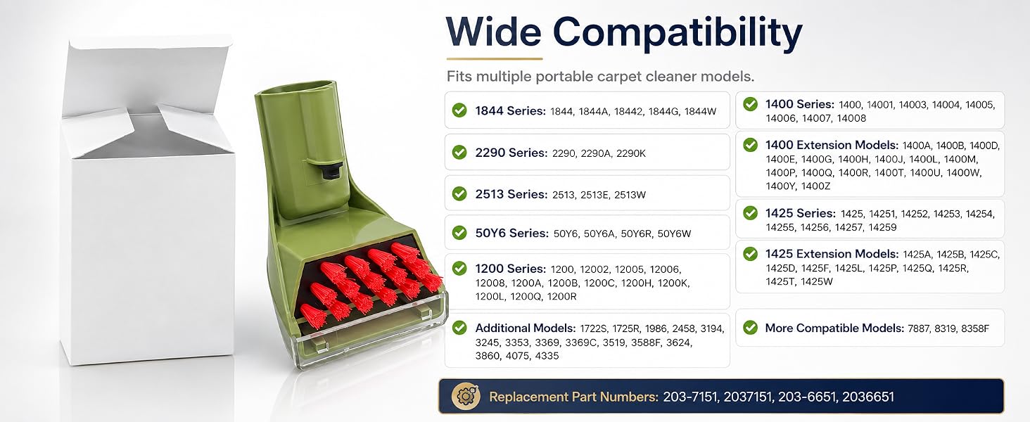 3 inch replacement brush compatibility
