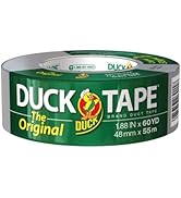 The Original Duck Brand Duct Tape, 1-Pack 1.88 Inch x 60 Yard, Silver (394475)