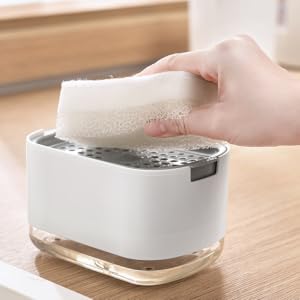 Easy cleaning with one handed press
