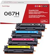 WEAREC 067H Toner Cartridge Replacement for Canon 067H 067 Compatible for ImageClass MF656Cdw MF6...