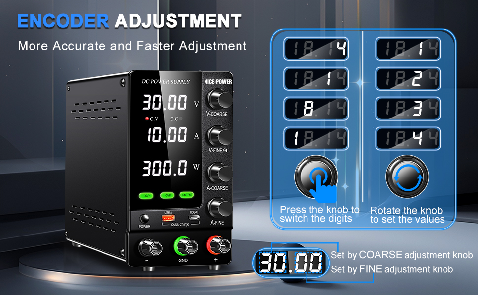 DC regulated power supplies