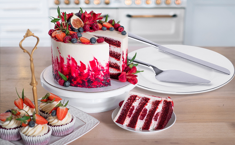 Cake Cutting Set Silver 970X600-2