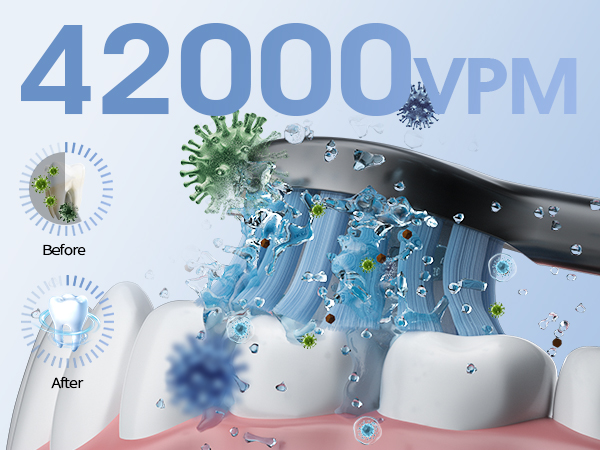 Electric Toothbrush (42,000 VPM)