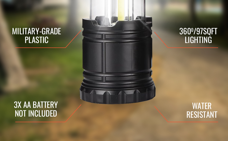 USB rechargeable camping lantern solar powered emergency light battery operated LED lantern