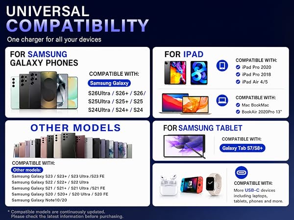 cargador para samsung