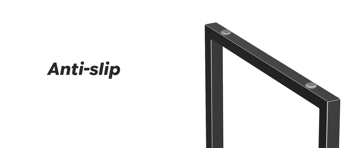 Sturdy Steel Ergonomic Desk Organizer for Monitor, Laptop, Space-Saving Workspace for Home Office