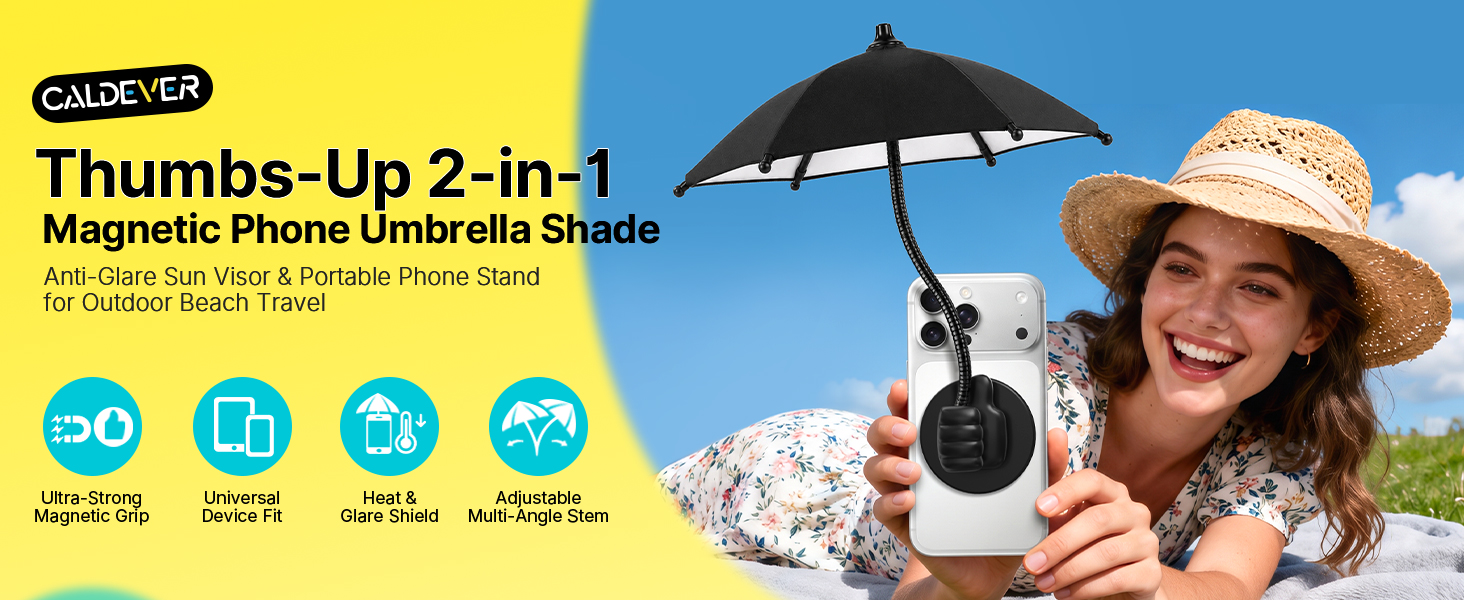 Phone Sun Shade Stand for Beach Travel