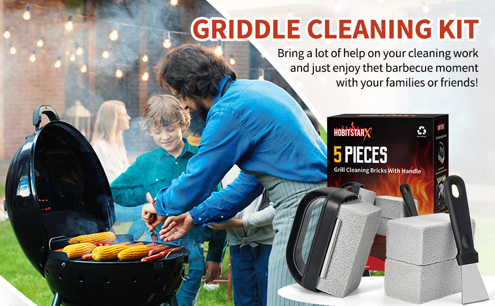 Blackstone Griddle Cleaning Brick Block Grill Cleaning Stone Bricks Non Scratch