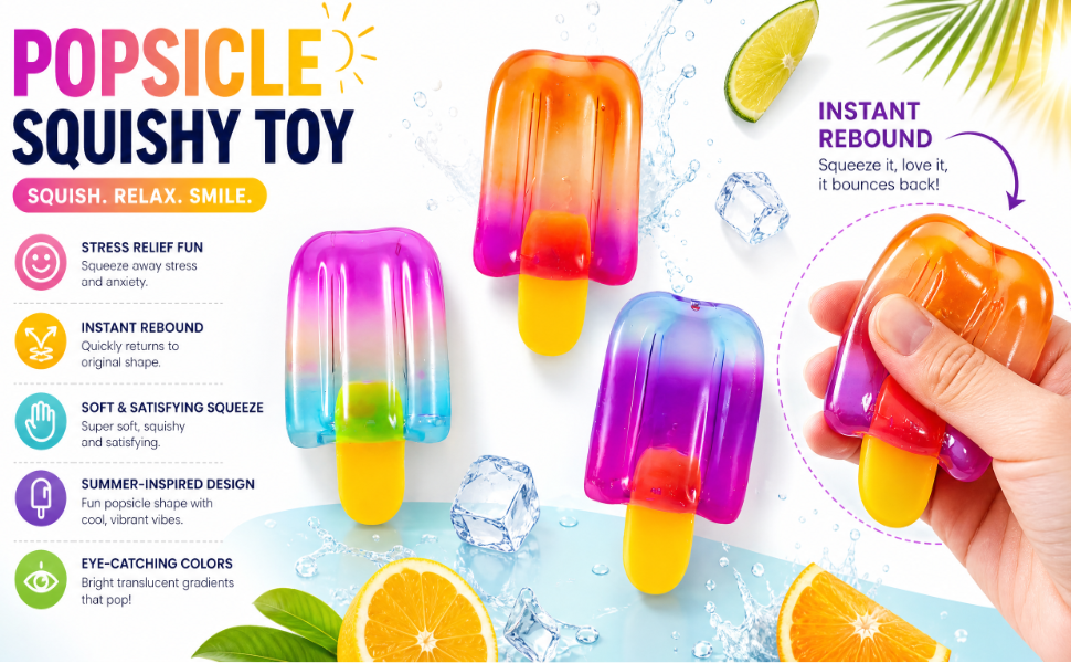 Ice Cream Squishy Toy