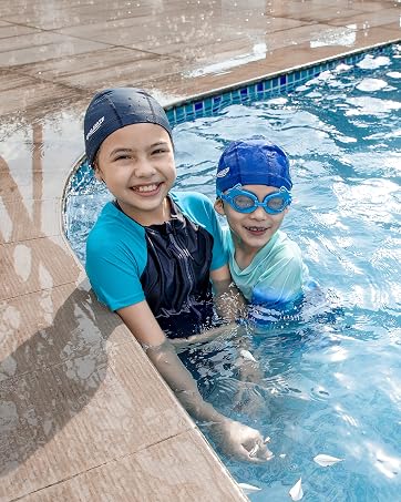 swimming cap for kids 6-14