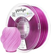 ABS Filament 1.75mm Transparent Pink, Low Odor 3D Printer Filament, Indoor-Friendly ABS for Enclo...