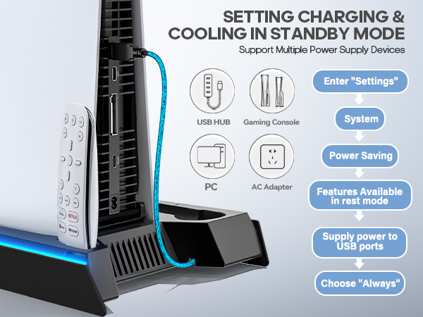 PS5 Cooling Station