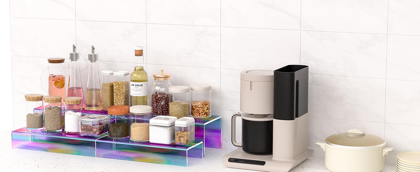 Acrylic Risers for Spice Jars