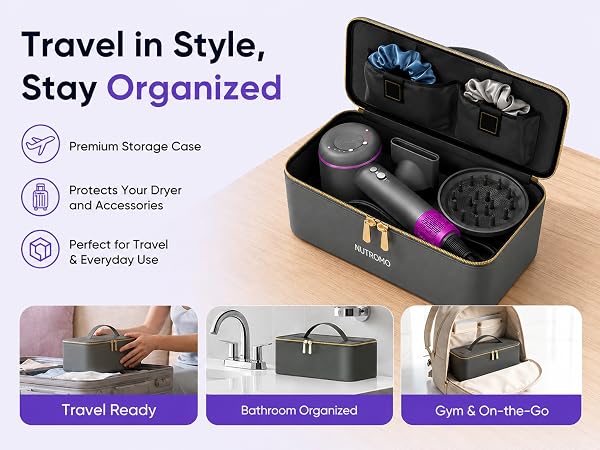hair dryer with carring case