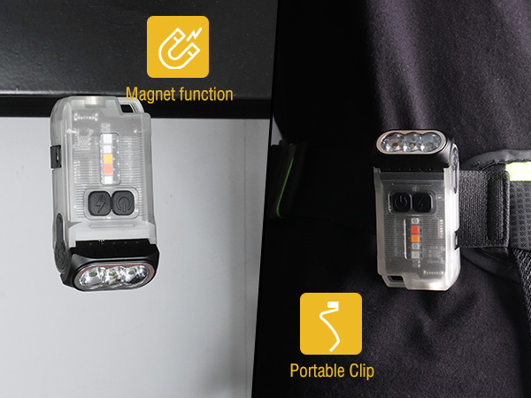 flashlight with clip