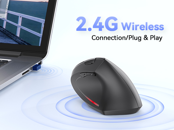 wireless ergonomic mouse