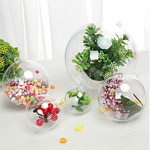the new round glass flower pot with flower pot