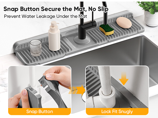 sink faucet mat splash guard