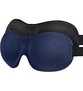 AMAZKER Sleep Mask Invisible Alar Deep Orbit 3D Eye Mask Ultra Lightweight & Comfortable Sleeping...