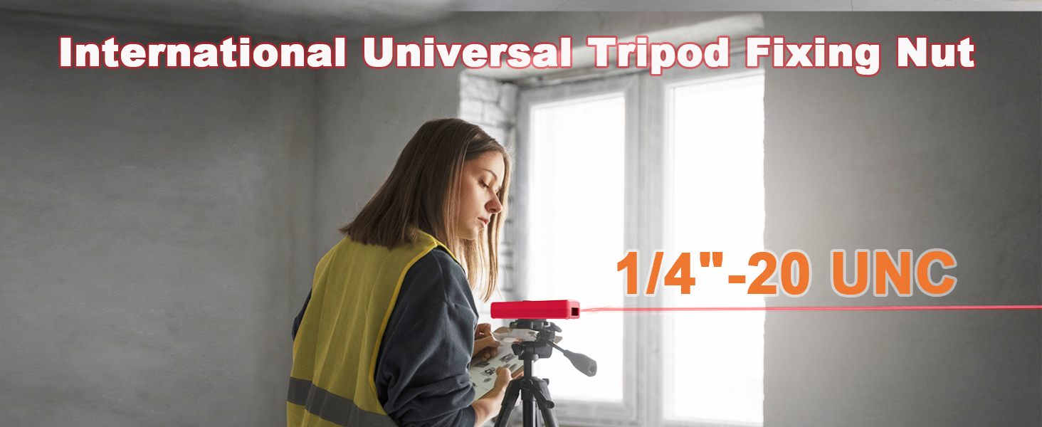 Laser Measuring Tool 165FT/50M Laser Measure Tool with High Accuracy IP54 Laser Distance Meters