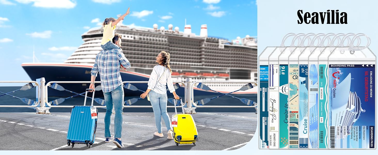 cruise luggage tags