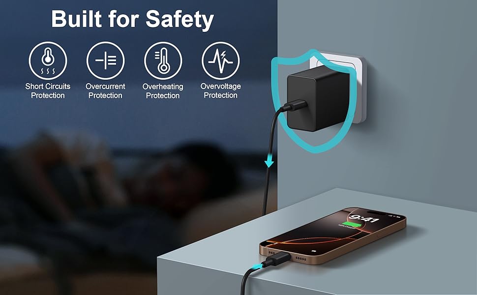 Samsung 45W Fast Charger 2Pack USB C 6ft Charger Cable for Samsung Galaxy S25 S24 S23 Ultra S22 Plus