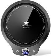 KitchekShop Coffee Mug Warmer with 7 Color Lights - Fastest Heating & Highest Temperature, Auto O...