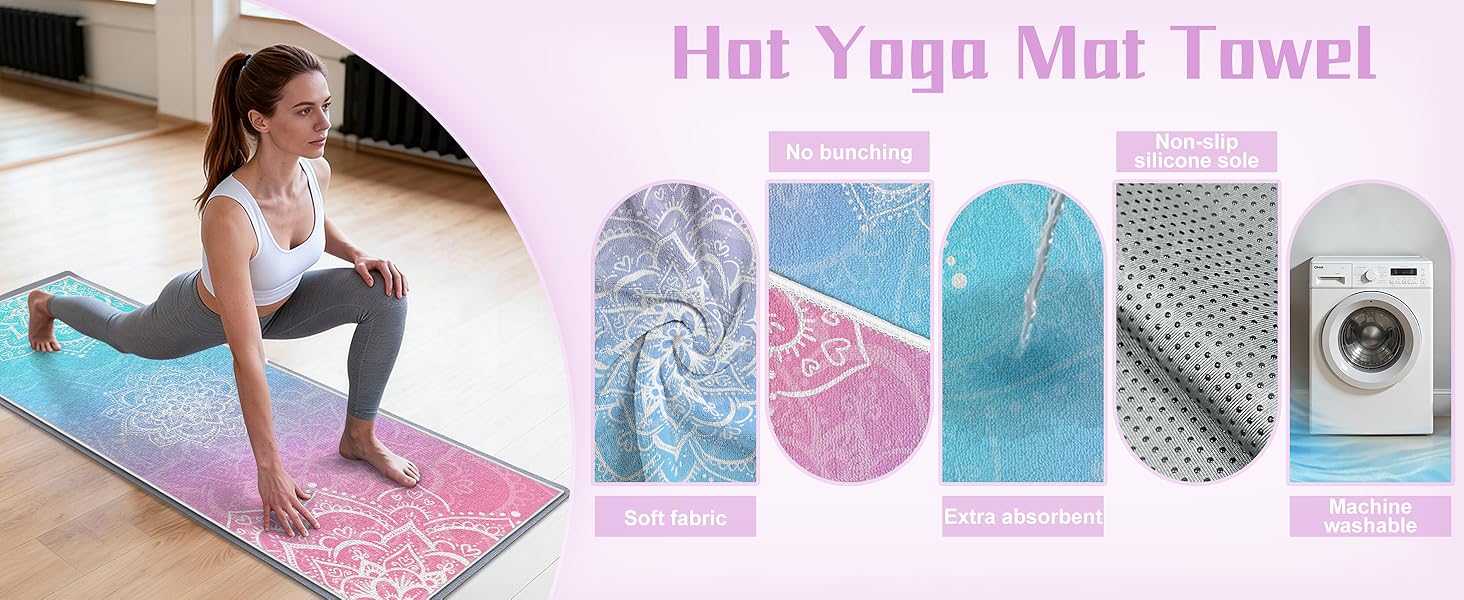 yoga mat towel