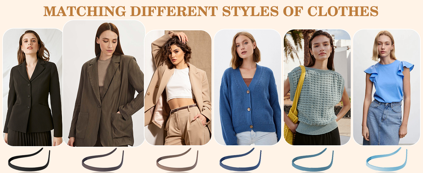 Matching different styles of clothes