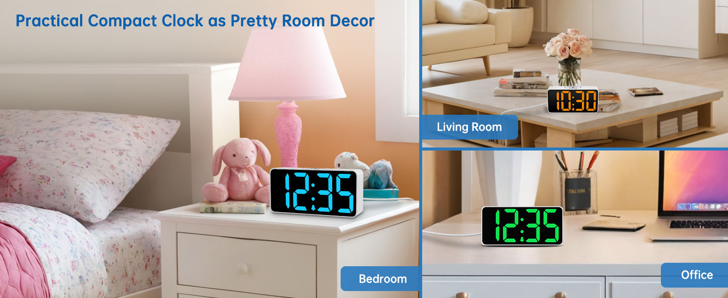 small digital clock