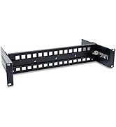 Naweisz 19 Inches Rack Mount Adjustable DIN-Rail Bracket 2U Height Used for Media Converter, Ethe...