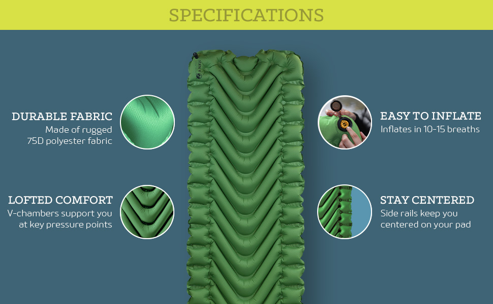 Static V Sleeping Pad
