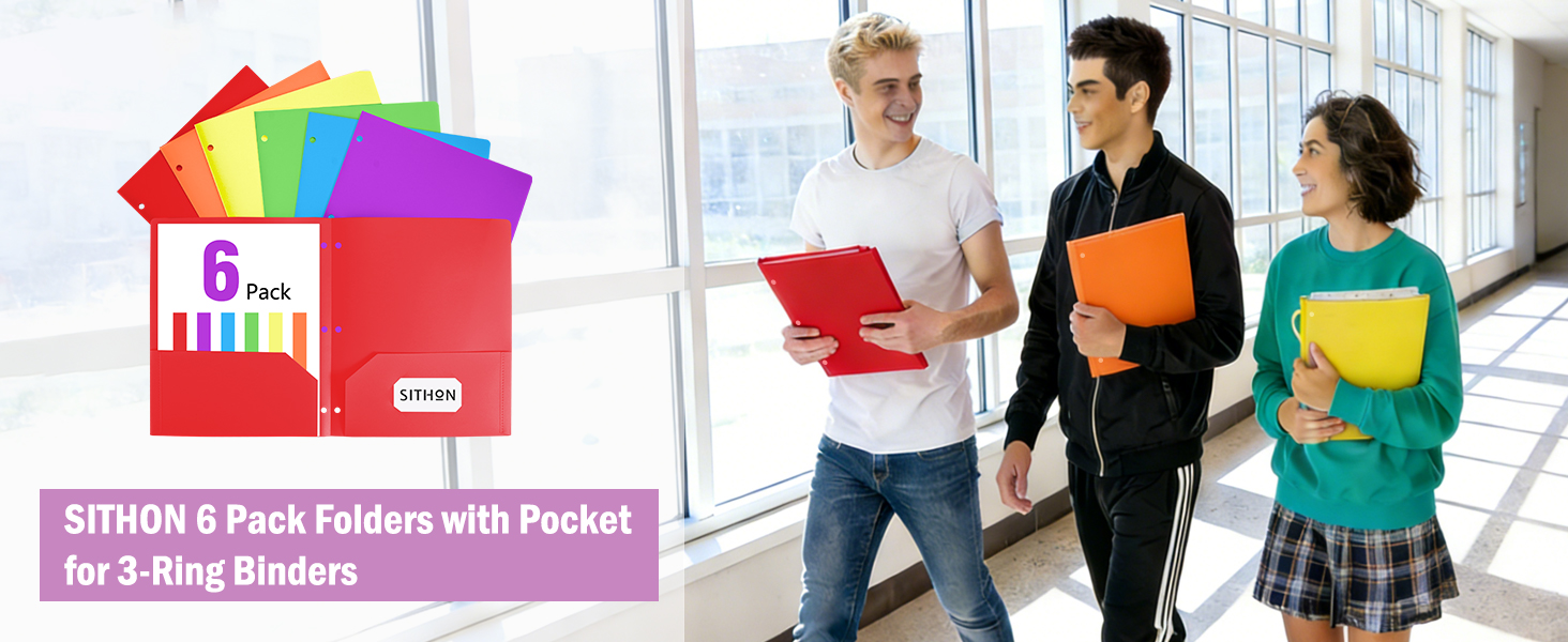 file folders with pocket for 3 ring binders