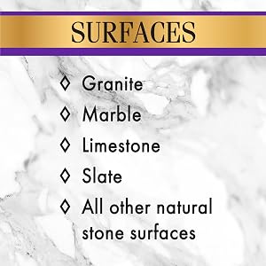 Stone Care International is safe on all types of surfaces