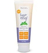 Oxyfresh Fluoride Super Relief Dental Gel – So Soothing Sensitivity Gel – Infused with Aloe Vera ...