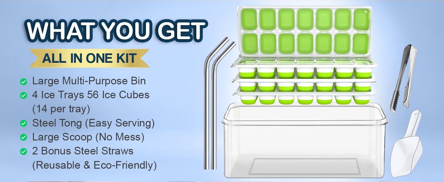 Ice Cube Tray For Freezer