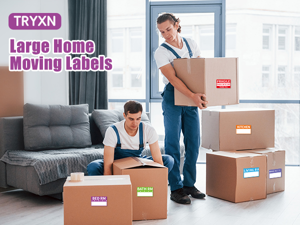Home Moving Labels