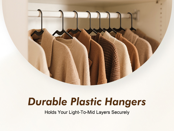 plastic hangers