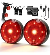 APECYC Bike Tail Light, Rechargeable Bicycle Rear Light for Night Riding | High-Visibility Rear B...