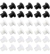 CREATCABIN 30 Pcs 3.5mm Silicone Dust Plugs Caps Protector Anti-Dust Headphone Jack Dust Plugs Co...