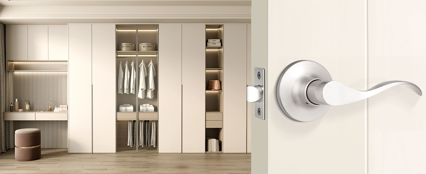 closet door handles passage door knobs interior door levers modern closet door locks hardware