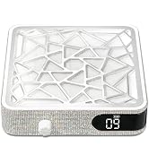 CHRISTINE SHELLY Nail Dust Collector, Powerful Vacuum Fan Vent Dust Collector Extractor Dust Suct...