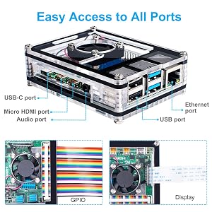 raspberry pi 4 power supply usb-c pi4 case raspberry pi 4 cases rasberry pi 4 case rasberry pi case